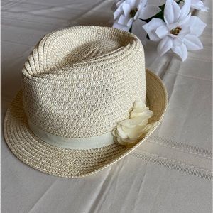 Girls’ Straw Traveler’s Hat